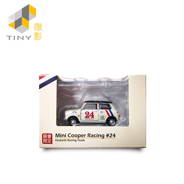 Tiny Mini Cooper Racing #24 Hesketh Racing Team Exhibition Limited