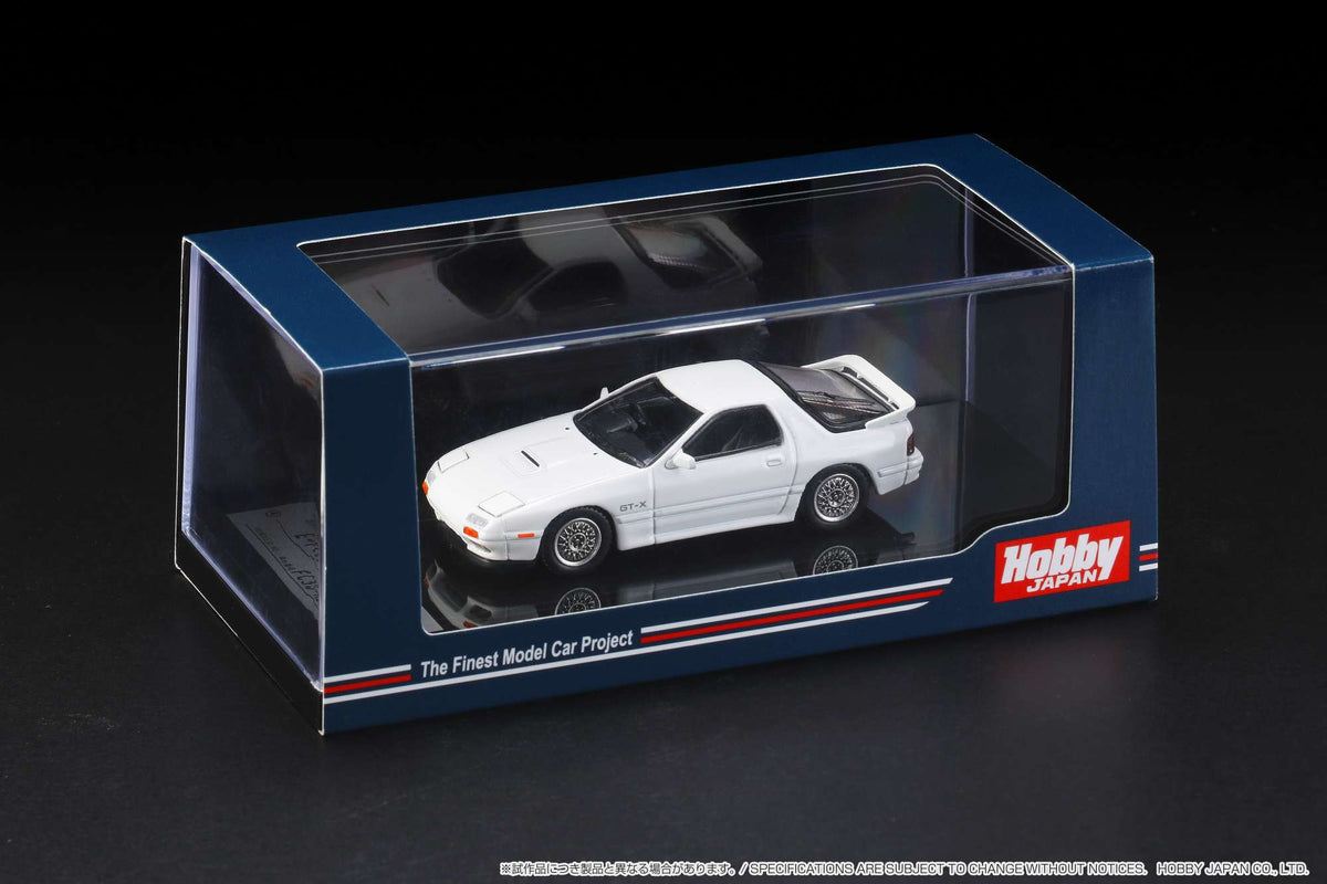 Hobby Japan 1/64 MAZDA RX-7 FC3S GT-X White – J Toys Hobby