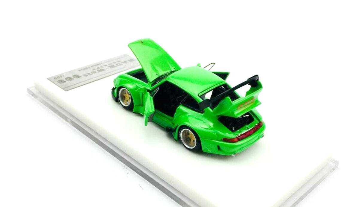 hpi64 Porsche 911 993 RWB Jade Fully Open Limited 499 – J Toys Hobby