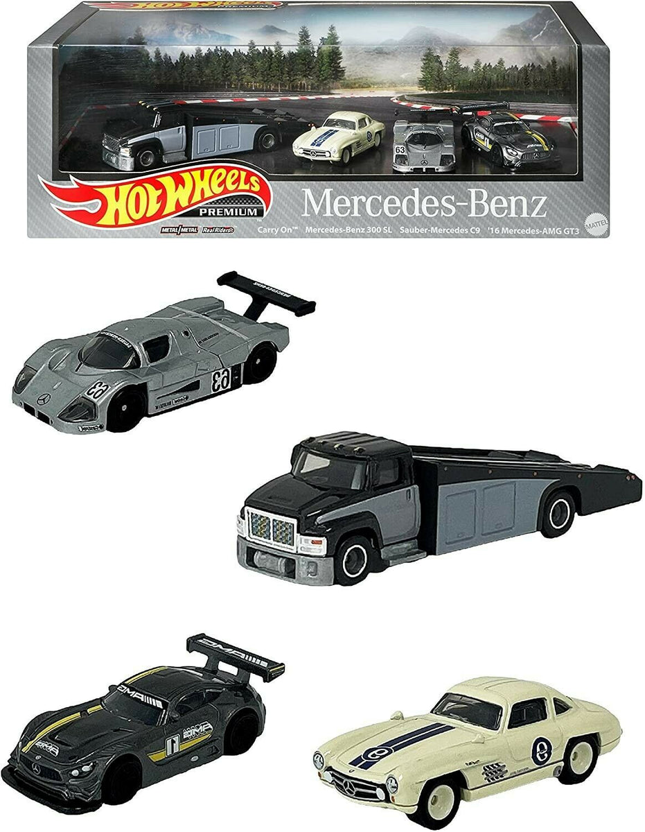 Hot Wheels 2021 Mercedes Benz Premium Collector Set 986H-GMH39 – J
