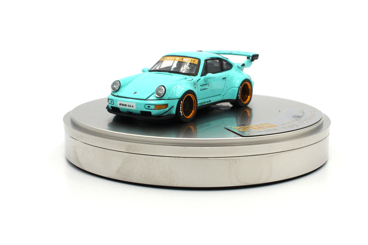 ミニカー PGM 1/64 PORSCHE RWB 964 Tiffany Blue PGM 1/64 PORSCHE RWB 964 Tiffany Blue - メルカリ