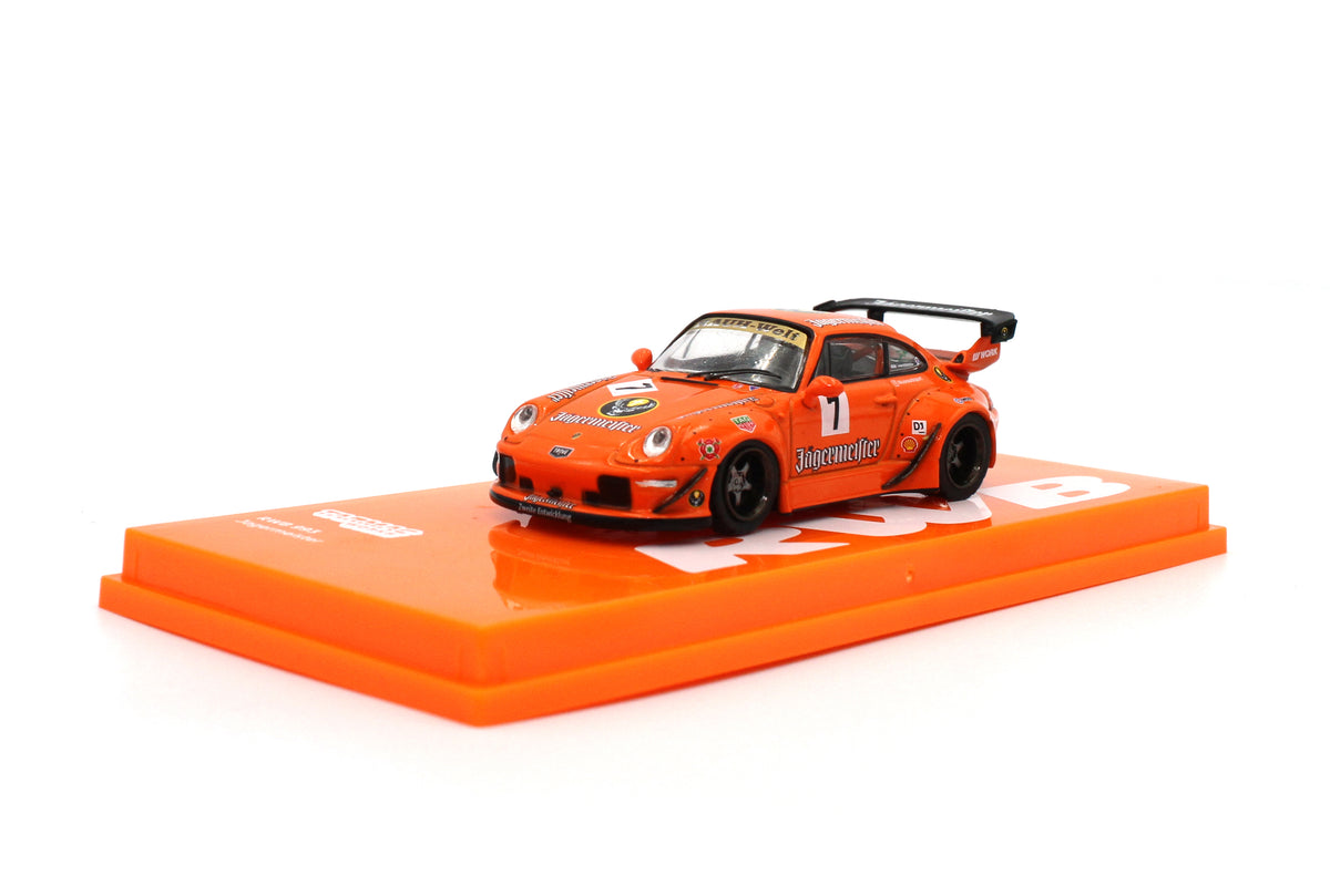 Tarmac Works 1/64 Porsche RWB 993 Jagermeister – J Toys Hobby