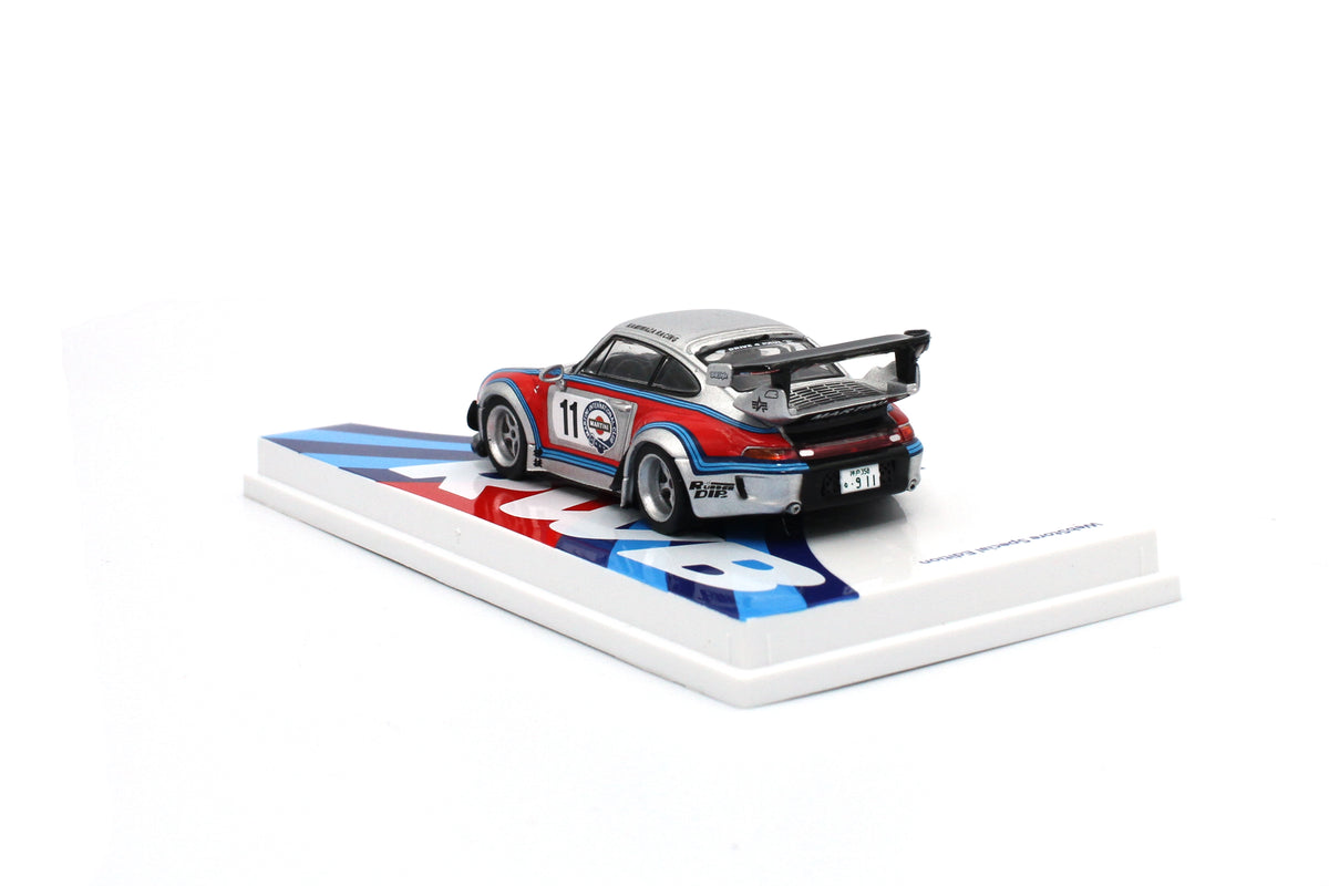 Tarmac Works 1/64 Porsche RWB 993 Martini Rough Rhythm #11 – J