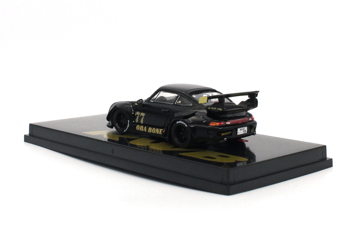 【TARMAC】 LBWK/RWB Porsche 993 EDITION Tarmac Works 1:64 Porsche 993 RWB Backdate White – Model