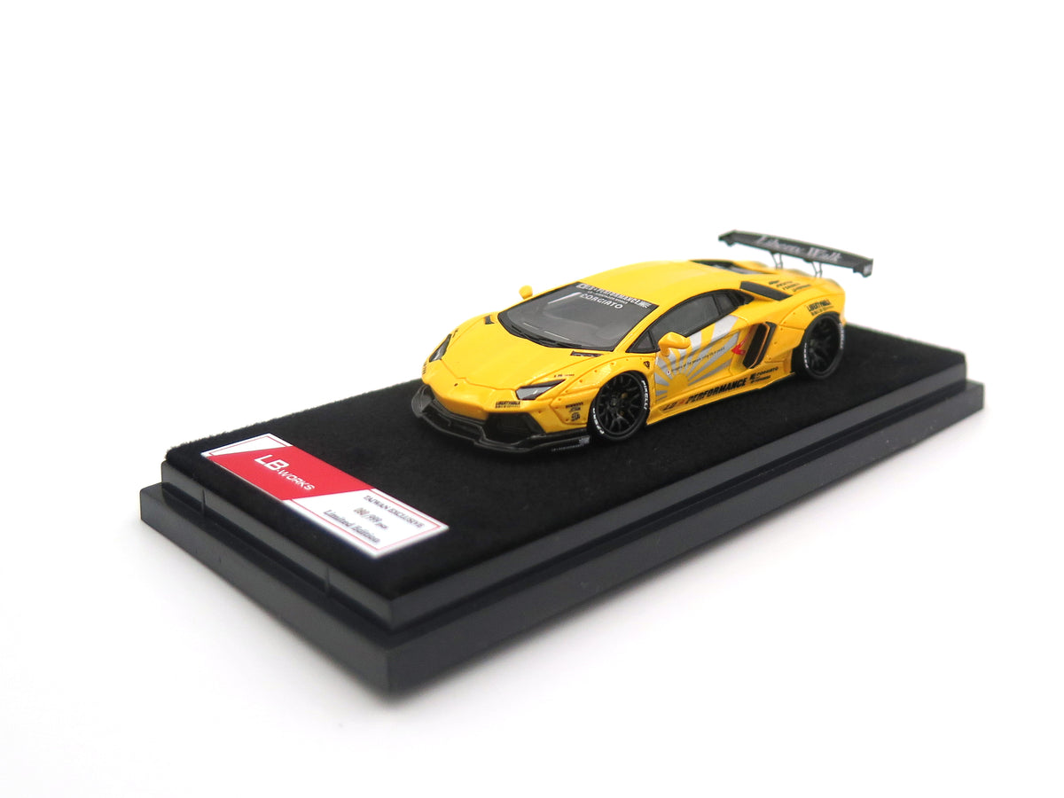 JEC LB Lamborghini Aventador Taiwan Exclusive Yellow – J Toys Hobby