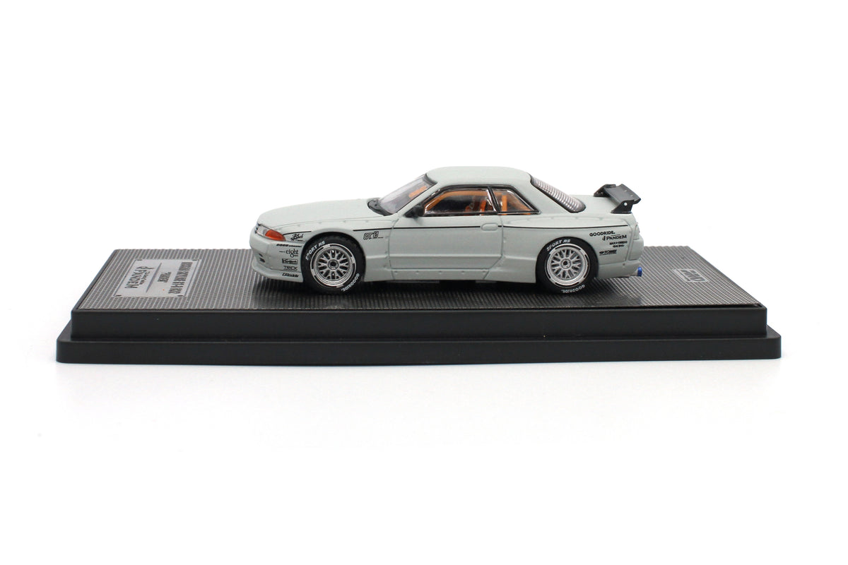 inno64 GT-R R32 PANDEM マットグレイ オートサロン2017 Inno64 Nissan Skyline GT-R R32 Pandem Matt Grey Tokyo Auto