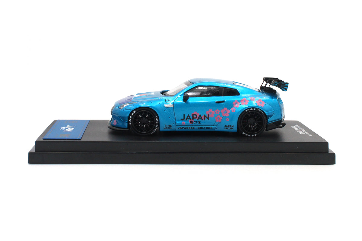 TIME MODEL 1:64 Nissan GTR R35 Christmas Diecast Toys Car