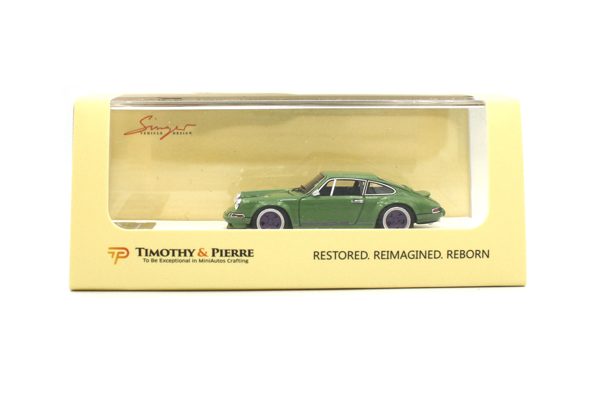 Titan64 1/64 Porsche Singer 911 (964) Targa – Colore Verde Modellino Make Up TM002H - Foto 2