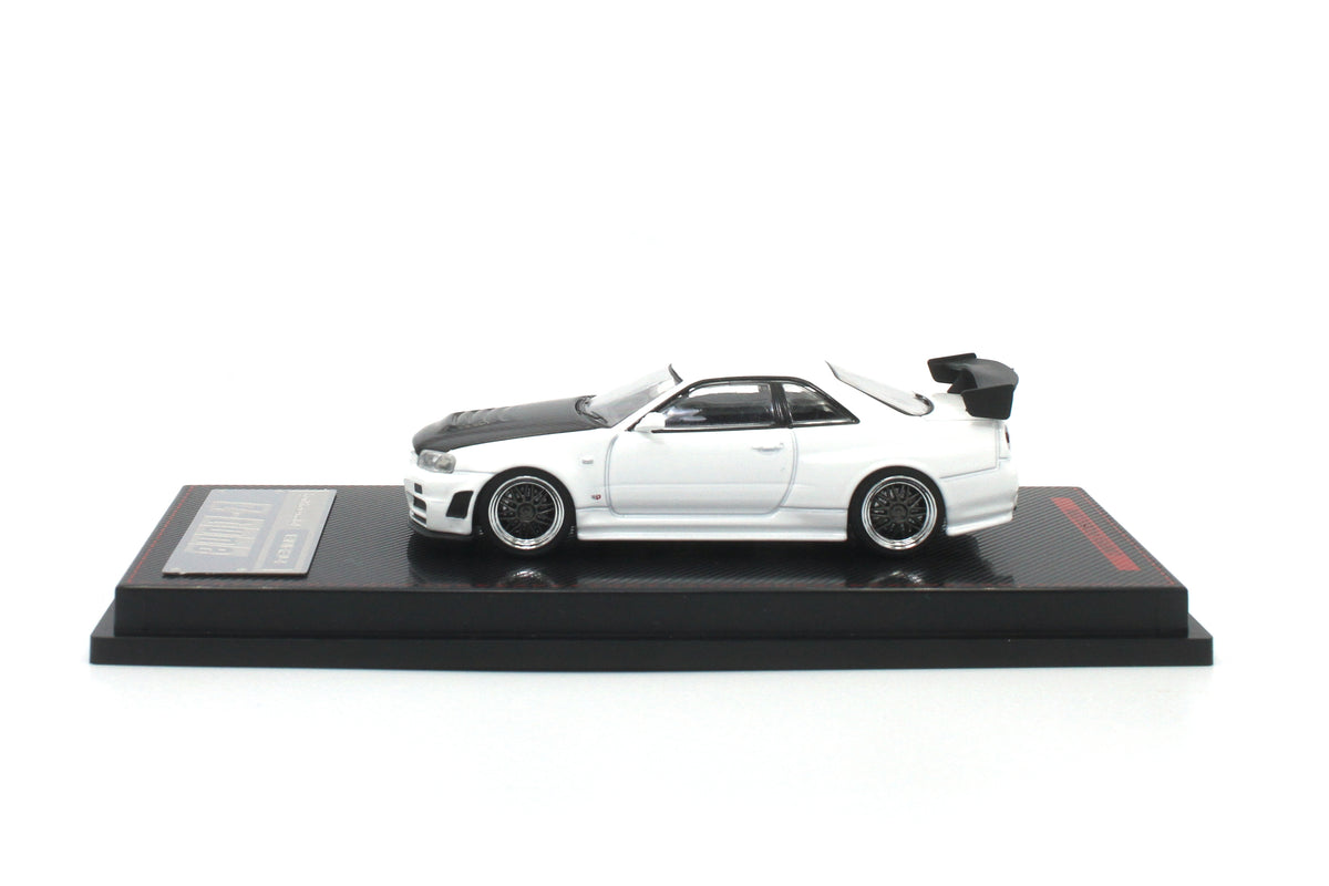 1/64 イグニッション　NISMO R34 GT-R Z-tune 白 Ignition Model 1/64 Nismo R34 GT-R Z-tune – J Toys Hobby