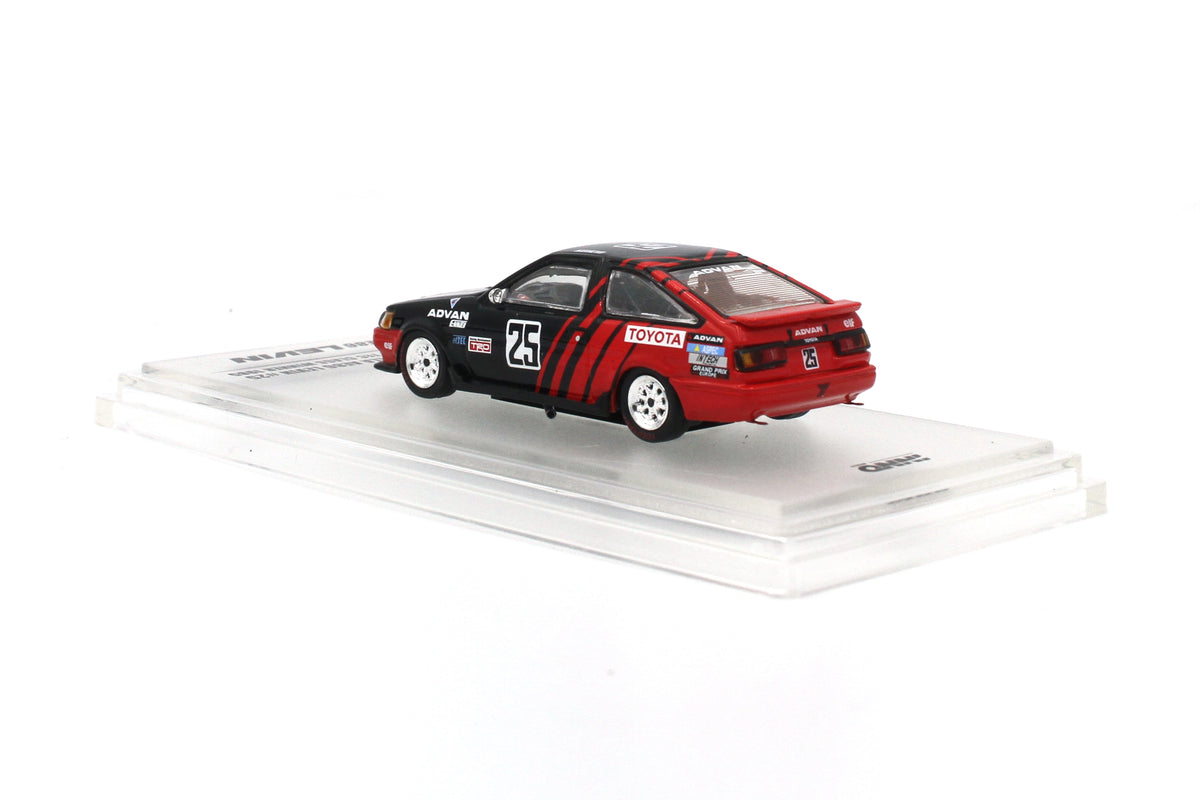 1/64 改トヨタAE86 Levin Advan 風 関村 INNO64 1/64 Toyota Corolla Levin AE86 #25 Advan – J Toys Hobby