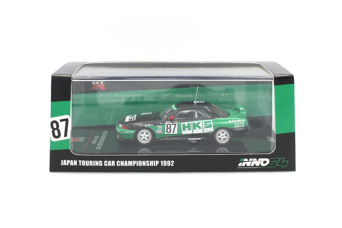 HPI Racing 1/43 8123 HKS SKYLINE R32 (#87) 1992 JTC Y. Hane
