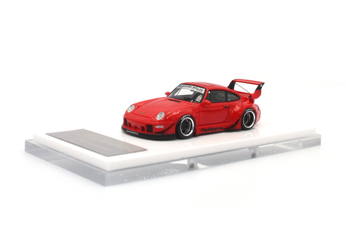 Fuelme RWB Porsche 911 (993) Fishbone Red – J Toys Hobby