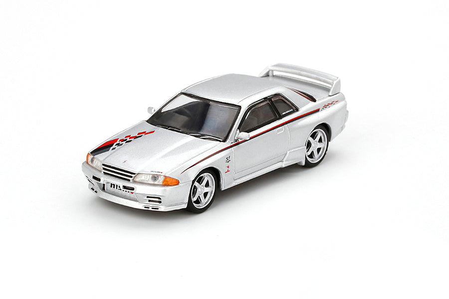 MINI GT #107 1/64 Nissan GT-R R32 Nismo S-Tune Silver – J Toys Hobby