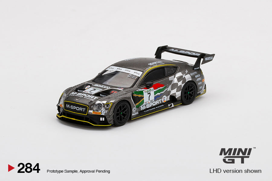 MINI GT Bentley Continental GT3 #7 M-Sport 2020 Intercontinental