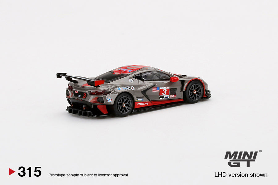 MINI GT 315 Chevrolet Corvette C8.R #3 2021 IMSA Sebring 12 Hrs