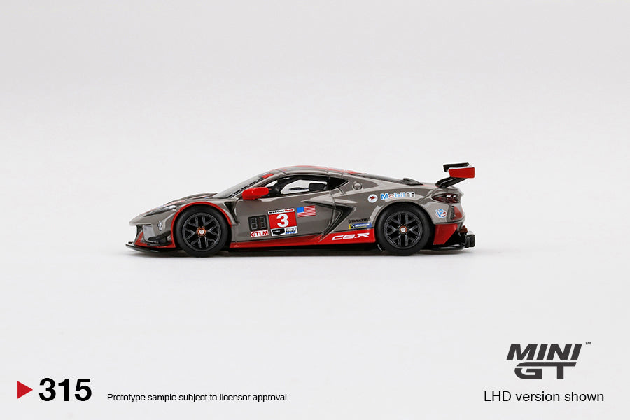 MINI GT 315 Chevrolet Corvette C8.R #3 2021 IMSA Sebring 12 Hrs