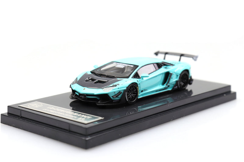JEC 1/64 LB Works Lamborghini LP700 Aventador 2.0 Tiffany Blue – J