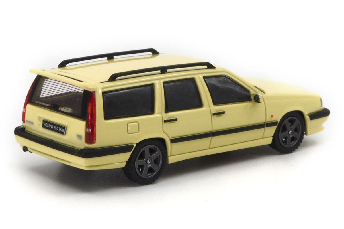 POPRACE 1/64 Volvo 850 T5-R Estate Cream Yellow – J Toys Hobby