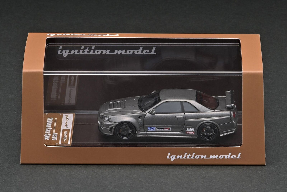 Ignition Model IG 1/64 Nismo Omori Factory CRS Dark Gray Metallic
