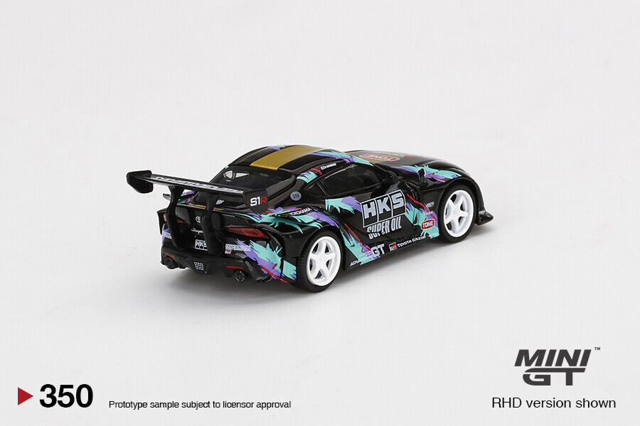［入手困難品］MINI GT HKS Toyota GR Supra 212 TSM MINIGT 1/64 #212 HKS GR Supra 2019 SEMA Presentation Die