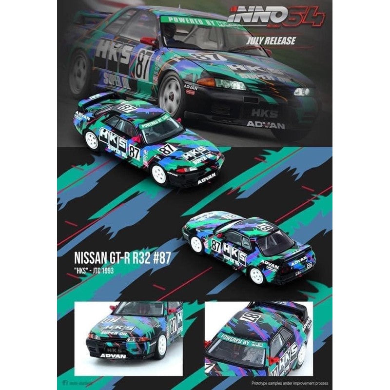 INNO64 Skyline GT-R R32 HKS Japan Touring car Championship