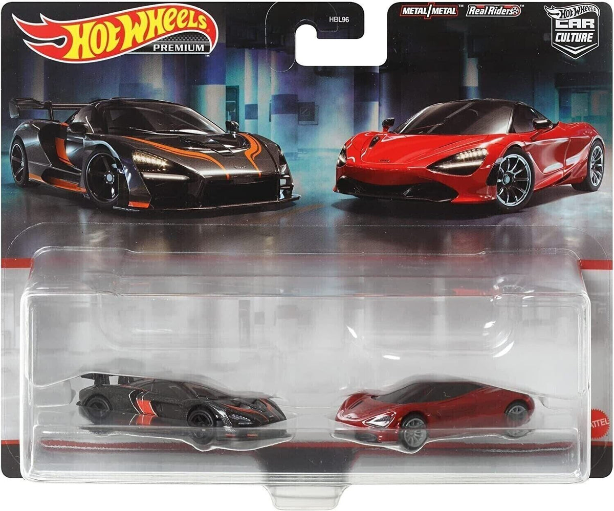 Hot Wheels Premium Car Culture 2 Pack McLAREN SENNA 720S – J Toys