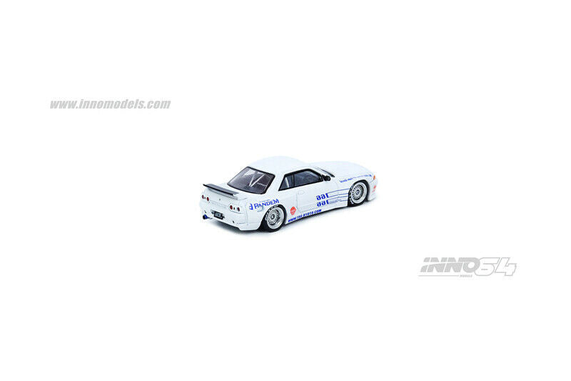 INNO64 1/64 Nissan Skyline GT-R R32 Pandem Rocky Bunny White