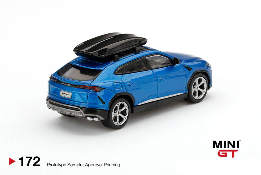 MINI GT Lamborghini Urus Blu Eleos 2個セット モデルインプレッション】 Mini GT 1/64 Lamborghini Urus (Blu