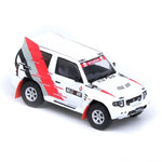 INNO64 MITSUBISHI PAJERO EVOLUTION RALLIART White