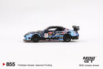 MINI GT #855 Nissan Silvia S15 D-MAX #70 D-MAX Racing 2023 D1 Grand Prix Blister Packaging
