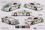 MINI GT x KAIDO HOUSE #167 Nissan Skyline GT-R R34 TAMIYA "The GRASSHOPPER" V1
