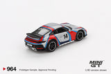 2025 MINI GT #964 Porsche 911 Dakar Ice Grey Metallic "Rally 1978"