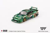 2025 MINI GT #858 Nissan LB-Super Silhouette S15 SILVIA LBWK 2024 Fausto Racing