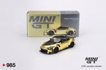 2025 MINI GT #985 Nissan Z VeilSide FFZ400 Gold Chrome