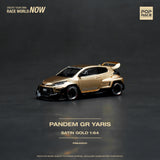 POP RACE 1:64 TOYOTA "PANDEM" GR YARIS SATIN GOLD