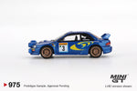 2025 MINI GT #975 Subaru Impreza WRC98 1998 Rally Monte-Carlo 3rd Place #3