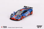 2024 MINI GT #723 McLaren F1 GTR #33 GULF 1996 Le Mans 24Hr
