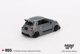 2025 MINI GT #995 Abarth 595 LB-WORKS x Abas Works Grey