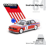 Tarmac Works BMW M3 Coupe E30 Evolution EVO Spa 24h Race 1992 Winner FINA#5