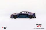 MINI GT #39 LB★WORKS Nissan GT-R (R35) Magic Purple