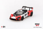 MINI GT #81 McLaren Senna Orange / White
