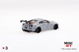 MINI GT #3 LB★WORKS Nissan GT-R (R35) Matte Grey