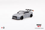 MINI GT #3 LB★WORKS Nissan GT-R (R35) Matte Grey