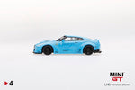 MINI GT #4 LB★WORKS Nissan GT-R (R35) Light Blue