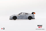MINI GT #3 LB★WORKS Nissan GT-R (R35) Matte Grey