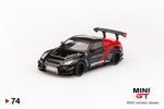 MINI GT #74 LB★WORKS Nissan GT-R (R35) ADVAN JAPAN EXCLUSIVE Blister Package