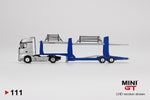 MINI GT #111 1:64 Mercedes Benz ACTROS with Car Carrier