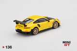 MINI GT #136 Porsche 911 GT2 RS Racing Yellow