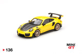 MINI GT #136 Porsche 911 GT2 RS Racing Yellow