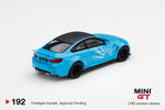 MINI GT #192 LB★WORKS BMW M4 Baby Blue